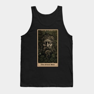 The Green Man Tarot Tank Top